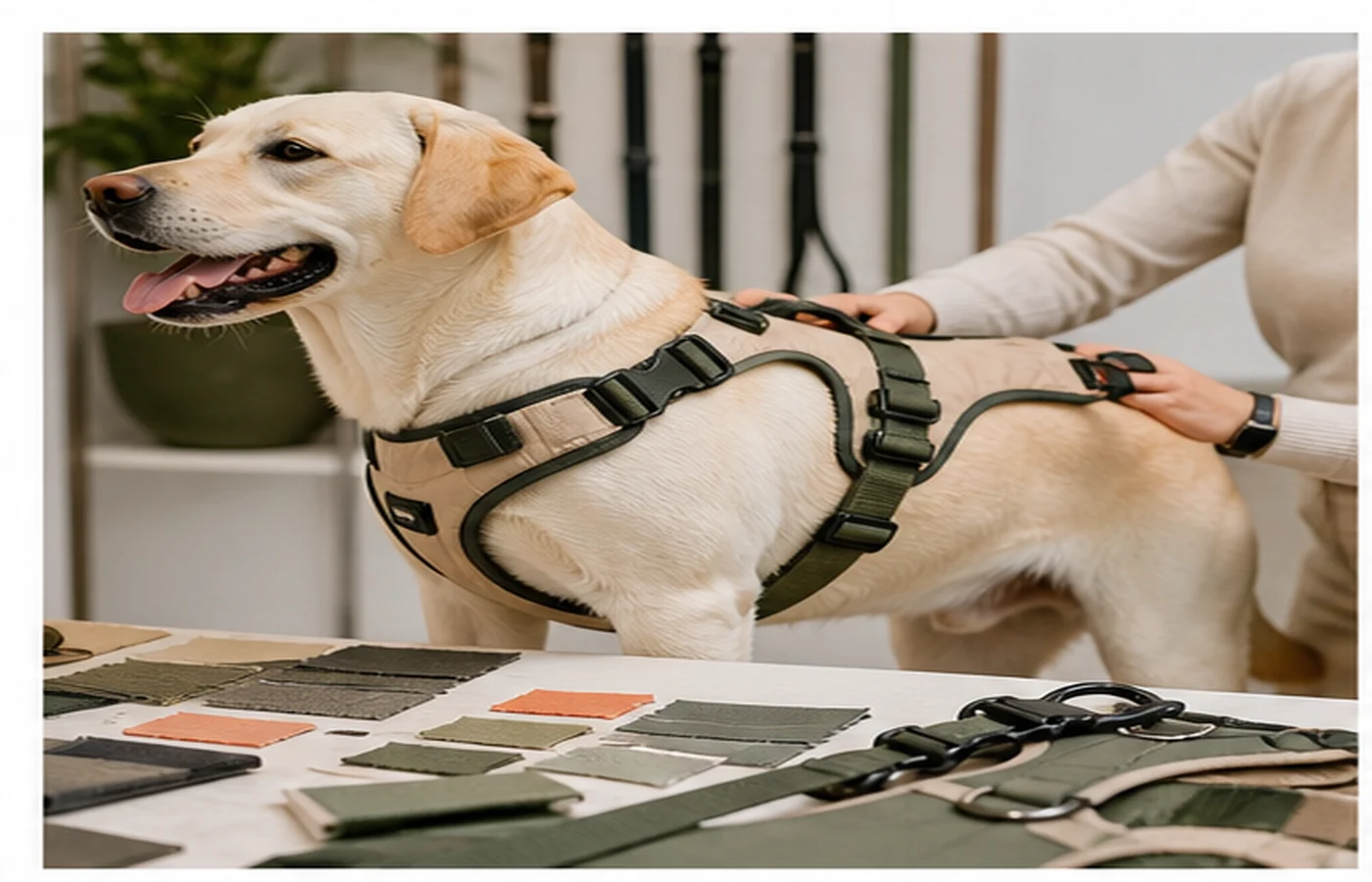 How Should I Evaluate Large Dog Harness Lines for B2B Sourcing?