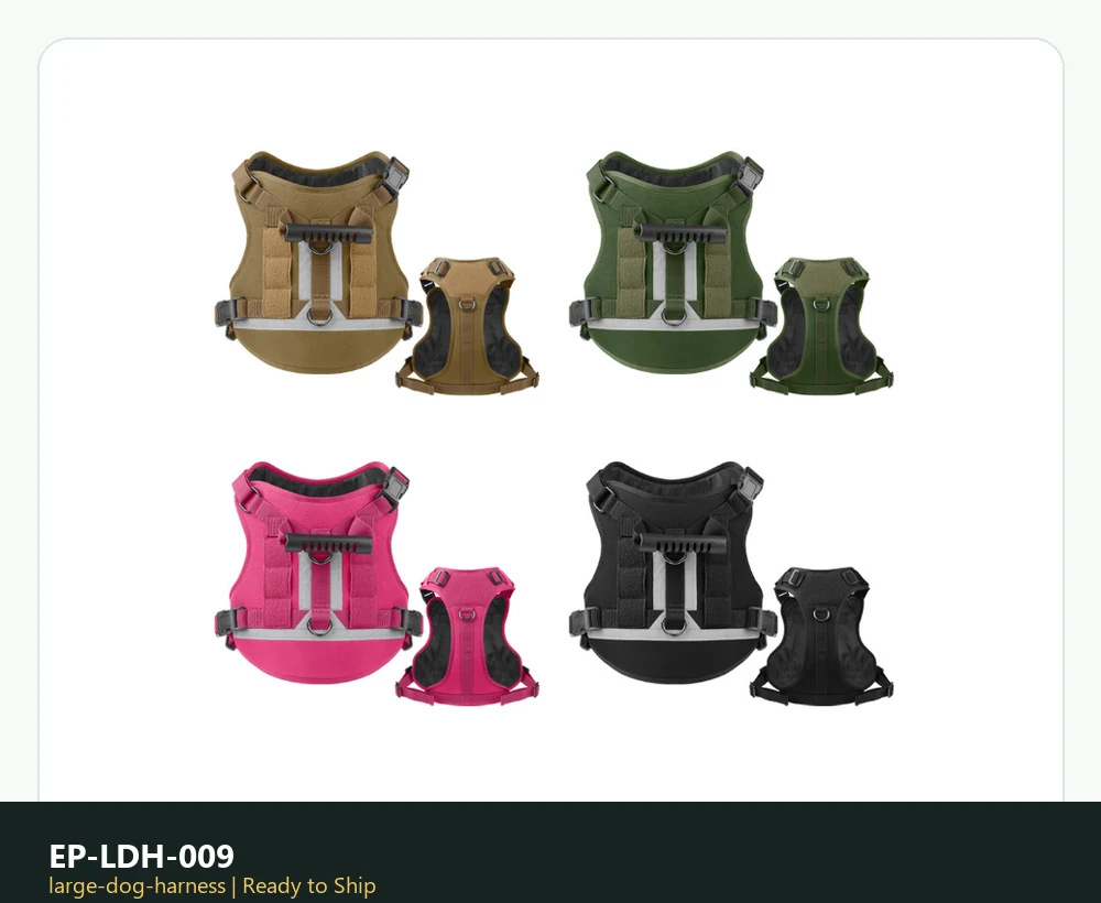 EP-LDH-009 Model 566 Large Dog Harness ready-to-ship product photo