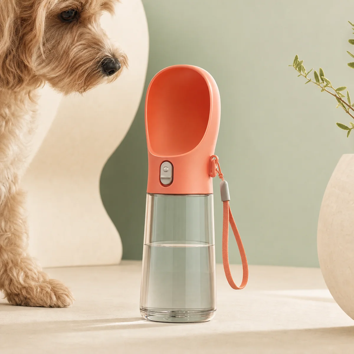 Pet travel water bottle product image